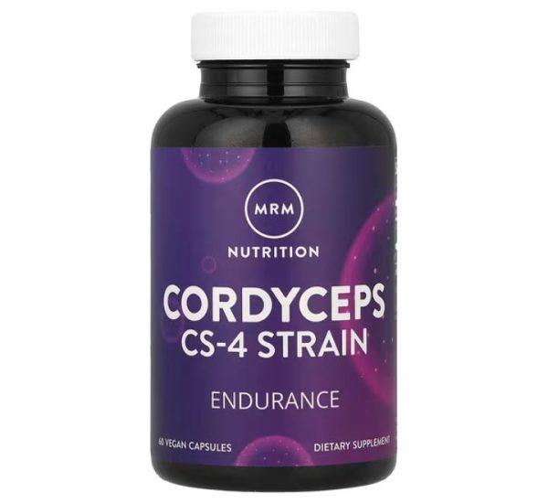 MRM Nutrition, Cordyceps CS-4 Strain, 750 mg, 60 Vegan Capsules